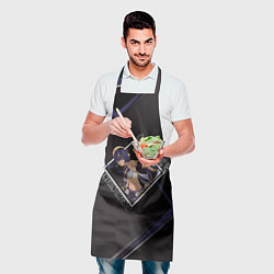 Фартук кулинарный Кандакия в ромбе, цвет: 3D-принт — фото 2
