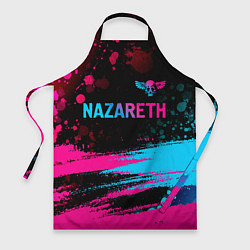 Фартук Nazareth - neon gradient: символ сверху