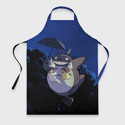 Фартук кулинарный Night flight Totoro, цвет: 3D-принт