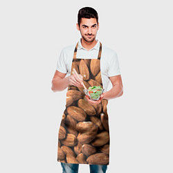 Фартук кулинарный Миндальные орешки, цвет: 3D-принт — фото 2