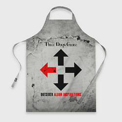 Фартук кулинарный Outsider Album Inspirations - Three Days Grace, цвет: 3D-принт