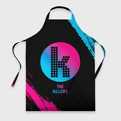 Фартук кулинарный The Killers - neon gradient, цвет: 3D-принт