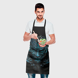 Фартук кулинарный Маска волшебника, цвет: 3D-принт — фото 2