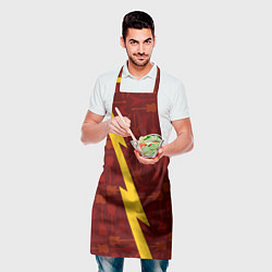 Фартук кулинарный Sabaton гитары и молния, цвет: 3D-принт — фото 2