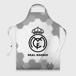 Фартук кулинарный Real Madrid sport на светлом фоне, цвет: 3D-принт