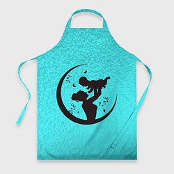 Фартук кулинарный Дитя с мамой, цвет: 3D-принт