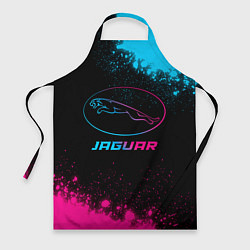 Фартук кулинарный Jaguar - neon gradient, цвет: 3D-принт