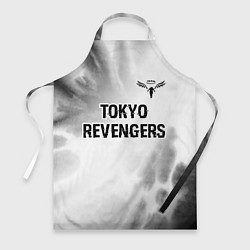 Фартук кулинарный Tokyo Revengers glitch на светлом фоне: символ све, цвет: 3D-принт