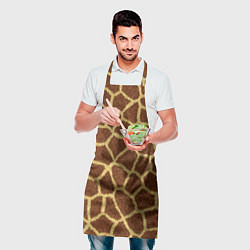 Фартук кулинарный Текстура жирафа, цвет: 3D-принт — фото 2