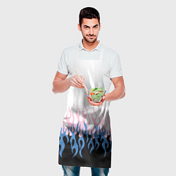 Фартук кулинарный Ледяное пламя, цвет: 3D-принт — фото 2