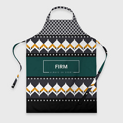Фартук кулинарный FIRM ретро свитер, цвет: 3D-принт