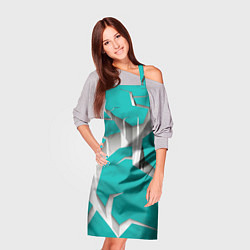 Фартук кулинарный Трещина в пропасть, цвет: 3D-принт — фото 2