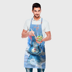 Фартук кулинарный Водяной заяц, цвет: 3D-принт — фото 2