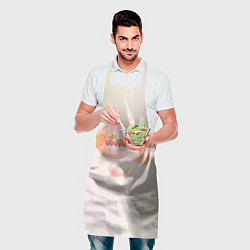 Фартук кулинарный Косметолог, цвет: 3D-принт — фото 2