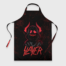 Фартук кулинарный Slayer - рок 80-х, цвет: 3D-принт