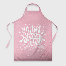 Фартук кулинарный You are my crush, цвет: 3D-принт