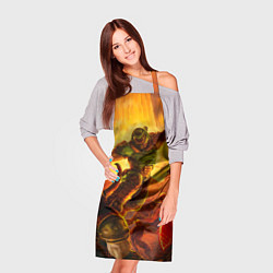 Фартук кулинарный Палач Рока, цвет: 3D-принт — фото 2