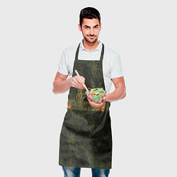Фартук кулинарный Защитник камуфляж, цвет: 3D-принт — фото 2