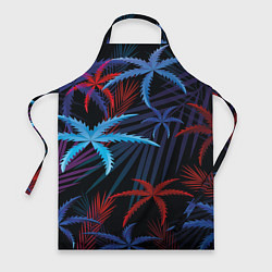 Фартук кулинарный Листья пальмы, цвет: 3D-принт