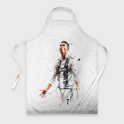 Фартук кулинарный CR 7 Juventus, цвет: 3D-принт