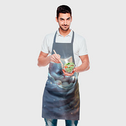 Фартук кулинарный Котик в мешке, цвет: 3D-принт — фото 2