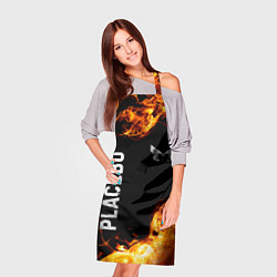 Фартук кулинарный Placebo и пылающий огонь, цвет: 3D-принт — фото 2