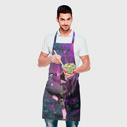 Фартук кулинарный Jinx из Аркейн, цвет: 3D-принт — фото 2