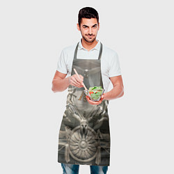 Фартук кулинарный Знаки братства ассасинов, цвет: 3D-принт — фото 2