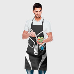 Фартук кулинарный Mass Effect Garrus Art, цвет: 3D-принт — фото 2
