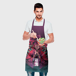 Фартук кулинарный Магическая битва Сукуна и монстр, цвет: 3D-принт — фото 2