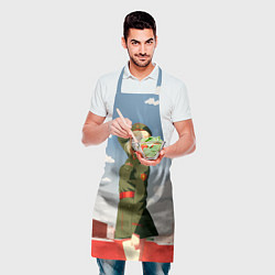Фартук кулинарный Боевая девчонка, цвет: 3D-принт — фото 2