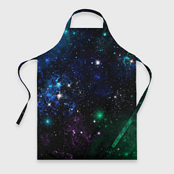 Фартук кулинарный Космос Звёздное небо, цвет: 3D-принт