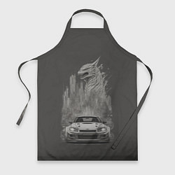 Фартук Godzilla car
