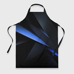 Фартук кулинарный Black blue, цвет: 3D-принт