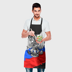 Фартук кулинарный Триколор - герб РФ, цвет: 3D-принт — фото 2