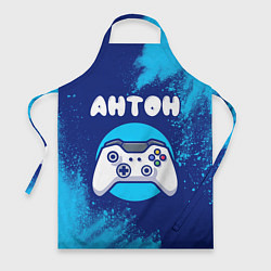 Фартук кулинарный Антон геймер, цвет: 3D-принт