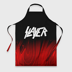 Фартук кулинарный Slayer red plasma, цвет: 3D-принт