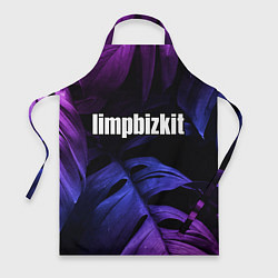 Фартук Limp Bizkit neon monstera