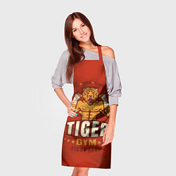 Фартук кулинарный Tiger - боец, цвет: 3D-принт — фото 2