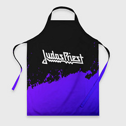 Фартук Judas Priest purple grunge