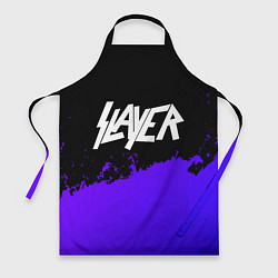 Фартук Slayer purple grunge