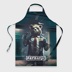 Фартук кулинарный Payday 3 bear, цвет: 3D-принт