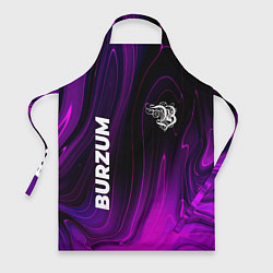 Фартук кулинарный Burzum violet plasma, цвет: 3D-принт
