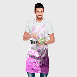 Фартук кулинарный Free Fire pro gaming: символ сверху, цвет: 3D-принт — фото 2
