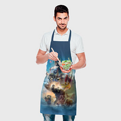 Фартук кулинарный Трансформеры 7: Все персонажи, цвет: 3D-принт — фото 2