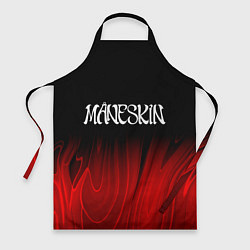 Фартук кулинарный Maneskin red plasma, цвет: 3D-принт