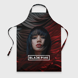 Фартук кулинарный Blackpink red and black, цвет: 3D-принт