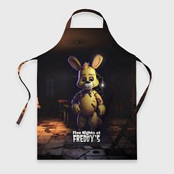 Фартук кулинарный Spring Bonnie Five Nights at Freddys, цвет: 3D-принт