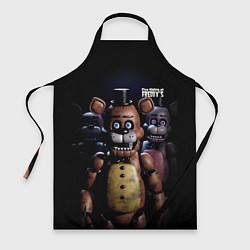 Фартук кулинарный Five Nights at Freddys персонажи, цвет: 3D-принт