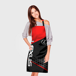 Фартук кулинарный Lexus - red sportwear, цвет: 3D-принт — фото 2